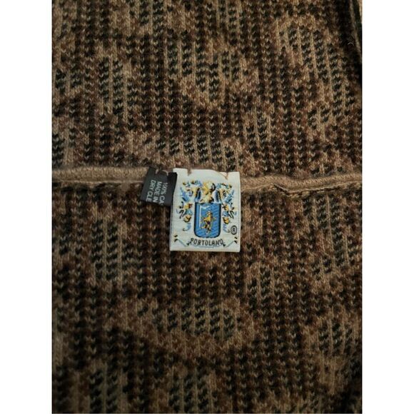 Portolano Leopard Infinity Scarf  - Picture 4 of 6